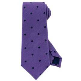 [MAESIO] KSK2274 Wool Silk Dot Necktie 8cm _ Men's Ties Formal Business, Ties for Men, Prom Wedding Party, All Made in Korea